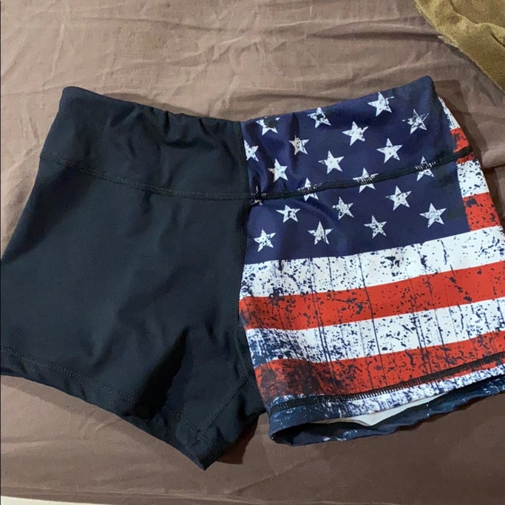 BORN PRIMITIVE PATRIOT BOOTY SHORTS